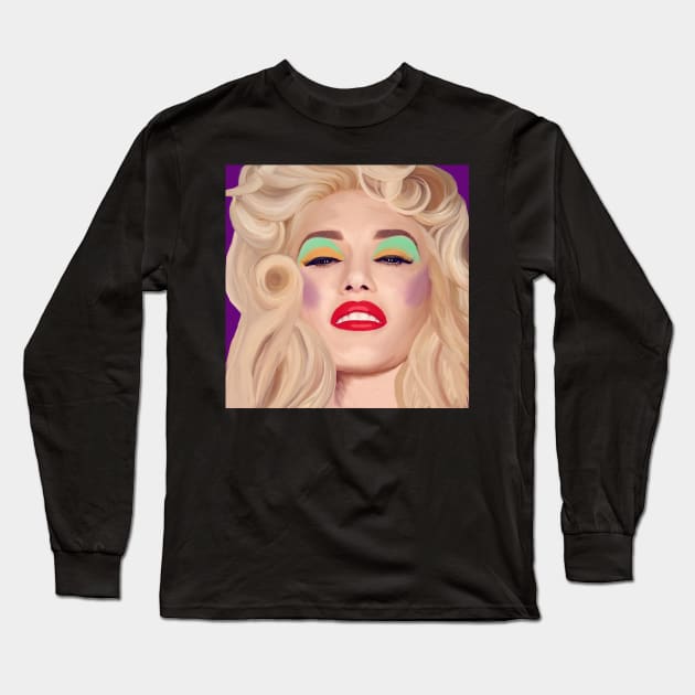 Gwen Stefani Long Sleeve T-Shirt by ESPOART